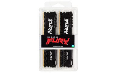 MEMORIA KINGSTON FURY BEAST BLACK DDR4 32GB (KIT 2) 3200MHZ CL16 1GX8 - KF432C16BB1K2/32 - Imagen 6