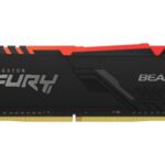 MEMORIA KINGSTON FURY BEAST RGB DDR4 16GB (KIT 2) 3200MHZ  CL16      -  KF432C16BB2AK2/16 0740617337532 | P/N: KF432C16BB2AK2/16 | Ref. Artículo: 1371732