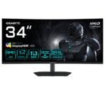 MONITOR GIGABYTE 20VM0-34WQC2BM-1EKS 34" VA 200Hz 4719331870294 20VM0-34WQC2BM-1EKS
