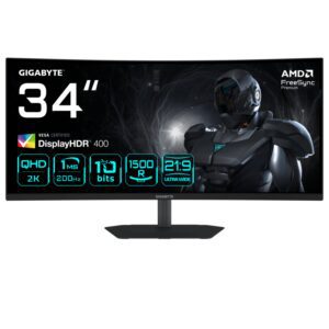 MONITOR GIGABYTE 20VM0-34WQC2BM-1EKS 34" VA 200Hz 4719331870294 20VM0-34WQC2BM-1EKS