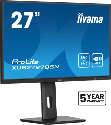 MONITOR IIYAMA IPS, DOCK, 65W, 3X3.2 1XC, 300CD - Imagen 13