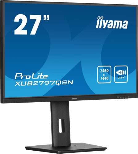 MONITOR IIYAMA IPS, DOCK, 65W, 3X3.2 1XC, 300CD - Imagen 7
