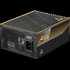 MSI MEG Ai1600T PCIE5 unidad de fuente de alimentación 1600 W 24-pin ATX ATX Negro 4711377238830 | P/N: 306-7ZPEX11-CE0 | Ref. Artículo: 1399816