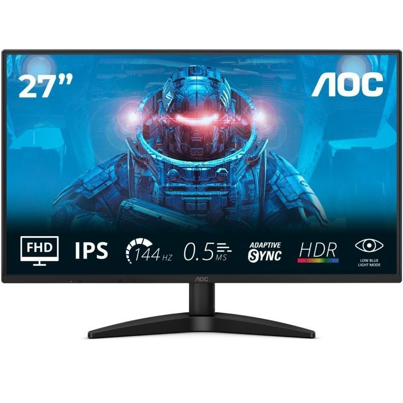 Monitor Gaming AOC 27B36X 27"/ Full HD/ 0.5ms/ 180Hz/ IPS/ Negro 4038986183086 27B36X AOC-M 27B36X