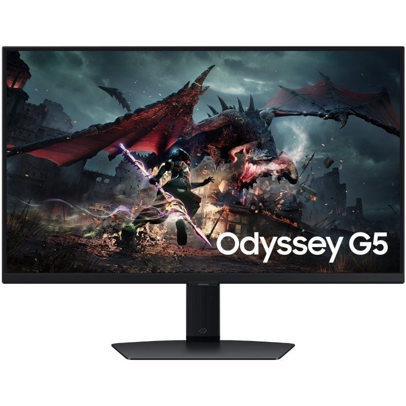 Monitor Gaming Samsung Odyssey G5 G50D S27DG502EU 27"/ QHD/ 1ms/ 180Hz/ IPS/ Regulable en Altura/ Negro 8806095412542 LS27DG502EUXEN SAM-M S27DG502EU