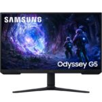 Monitor Gaming Samsung Odyssey G5 G51F S27FG510EU 27"/ QHD/ 1ms/ 180Hz/ VA/ Regulable en altura/ Negro 8806097369479 LS27FG510EUXEN SAM-M S27FG510EU