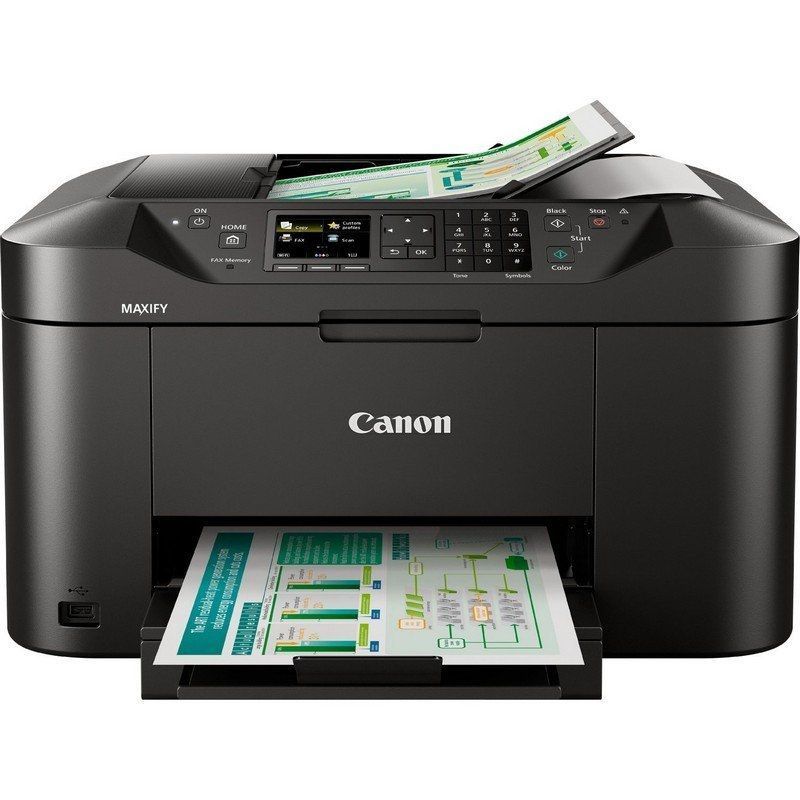 Multifunción Canon MAXIFY MB2150 WiFi/ Fax/ Dúplex/ Negra - Imagen 2