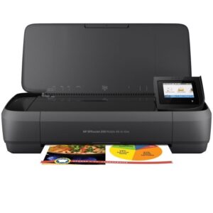 Multifunción Portátil HP Officejet 250 Mobile AIO WiFi/ Negra 889894442550 CZ992A HP-MULT 250 MOBILE