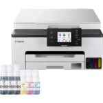 Multifunción Recargable Canon MAXIFY GX1050 MegaTank 3 en 1 WiFi/ Dúplex/ Pack impresora + consumibles XL/ Blanca 8714574689579 6169C022 CAN-MULT MAXIFY GX1050 2B
