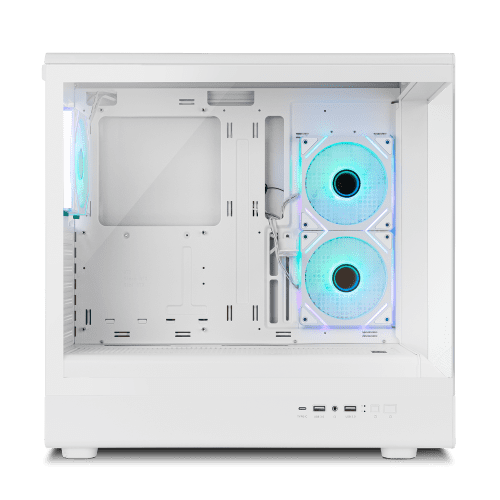 NOX CAJA HUMMER SIGNAL | SEMITORRE FRAMELESS ARGB BLANCO - Imagen 6