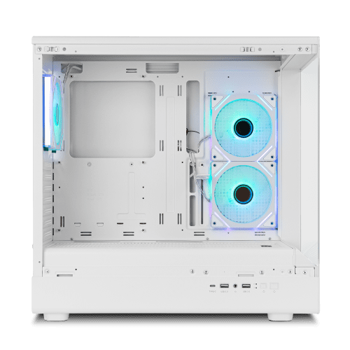NOX CAJA HUMMER SIGNAL | SEMITORRE FRAMELESS ARGB BLANCO - Imagen 7