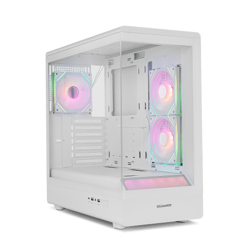 NOX CAJA HUMMER SIGNAL | SEMITORRE FRAMELESS ARGB BLANCO 8436587975967 | P/N: NXHUMMERSIGNALWH | Ref. Artículo: 1402839