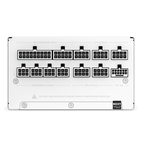 NZXT C1200 Gold unidad de fuente de alimentación 1200 W 24-pin ATX ATX Blanco - Imagen 4