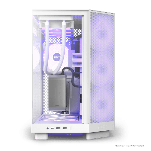 NZXT H6 Air Flow Midi Tower Blanco - Imagen 2