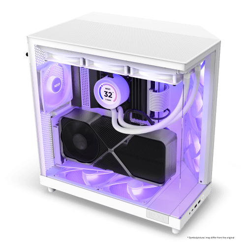 NZXT H6 Air Flow Midi Tower Blanco - Imagen 15