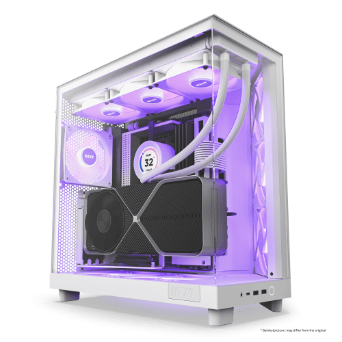 NZXT H6 Air Flow Midi Tower Blanco - Imagen 4