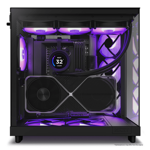 NZXT H6 Air Flow Midi Tower Negro - Imagen 13
