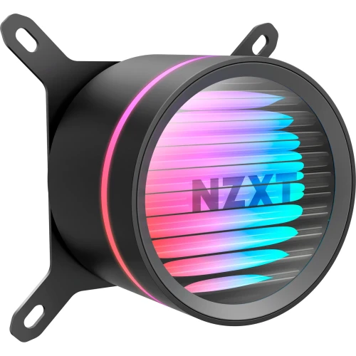 NZXT KRAKEN CORE RGB - 360MM AIO LIQUID COOLER WITH RGB CAP & RGB CORE FAN (Black) RL-KR36C-B1 - Imagen 2