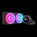 NZXT Kraken Elite 280 RGB Procesador Sistema de refrigeración líquida todo en uno 14 cm Negro 1 pieza(s) 5056547204161 | P/N: RL-KR28E-B2 | Ref. Artículo: 1386576