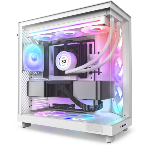 NZXT RF-U36HF-W1 sistema de refrigeración para ordenador Carcasa del ordenador Ventilador 36 cm Blanco - Imagen 5