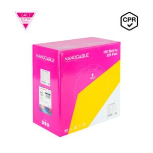 Nanocable Cable de Red CAT.7 LSZH SFTP PIMF AWG23