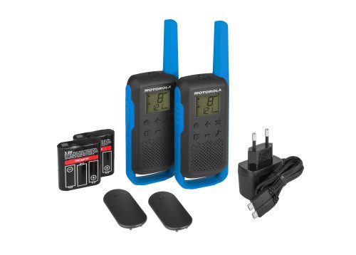 PACK 2 WALKIE TALKIE T62 ROJO MOTOROLA 59T62REDPACK - Imagen 7