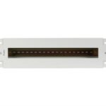 PANEL LANBERG DISTRIBUIDRO DE TENSION 19" 3U CON RAIL DIN TS-35 GRIS 5901969439281 AK-VDP103-S