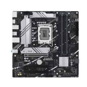 PLACA ASUS PRIME B760M-A CSM DDR5 1700 MATX 4XDDR5 2HDMI PCIE4.0 4SATA USB3.2 MATX 4711387140710 P/N: 90MB1EK0-M1EAYC | Ref. Artículo: 90MB1EK0-M1EAYC
