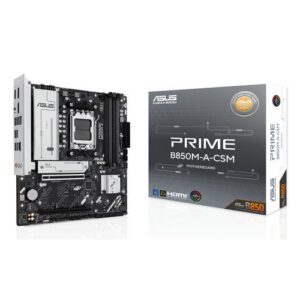 PLACA ASUS PRIME B850M-A-CSM AMD AM5 4DDR5 HDMI/DISPLAYPORT PCIE5.0 4SATA3 USB2.0 MATX 4711636054720 P/N: 90MB1LQ0-M0EAYC | Ref. Artículo: 90MB1LQ0-M0EAYC