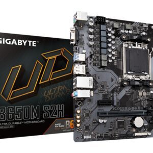 PLACA BASE GIGABYTE B650M S2H 1.1 AM5 MATX 2XDDR5 4719331856298 B650M S2H G11