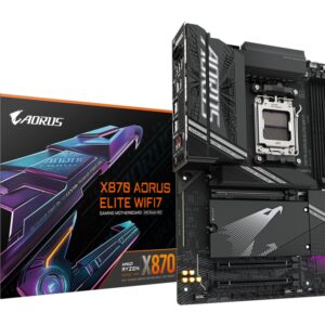 PLACA BASE GIGABYTE X870 AORUS ELITE WIFI7 AM5 ATX 4XDDR5 4719331864811 9MX87EL7-00-10