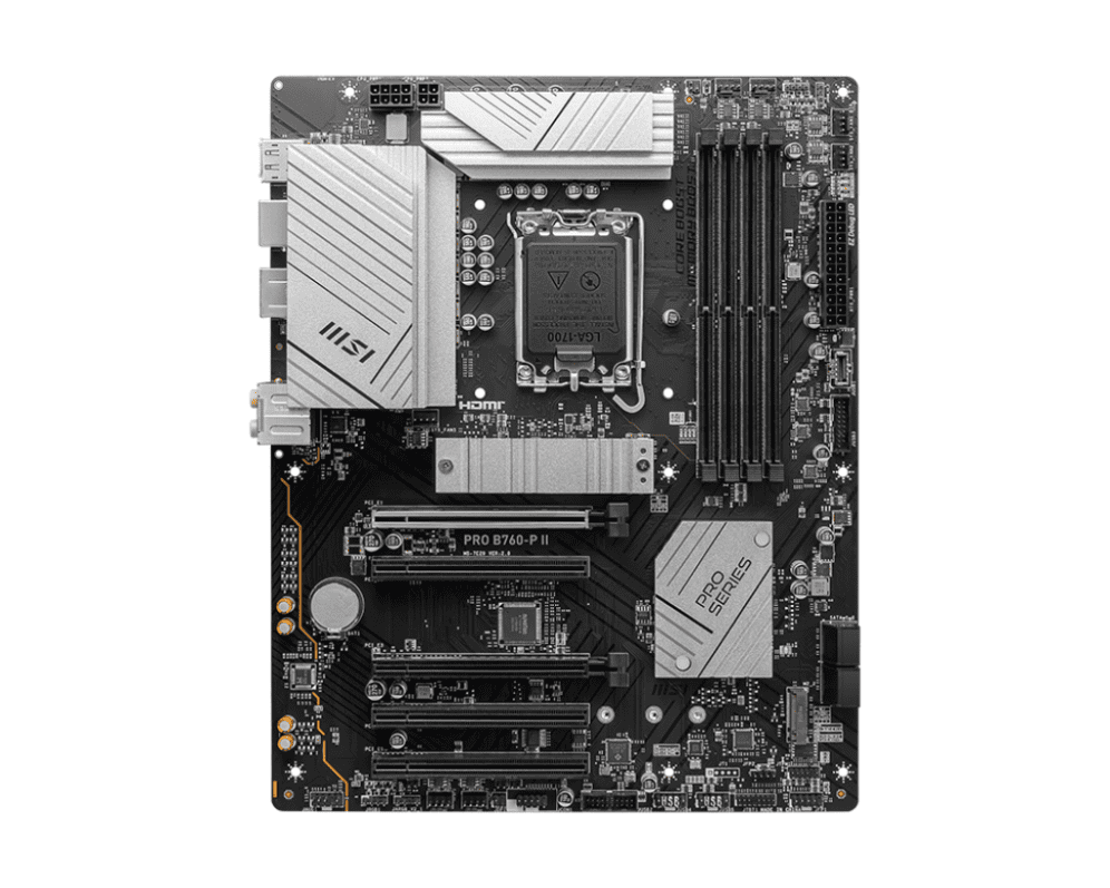 PLACA BASE MSI PRO B760-P II 1700 ATX 4XDDR5 4711377193887 007E29-002R