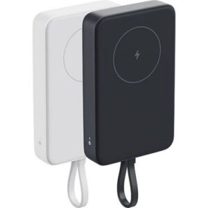 POWERBANK XIAOMI MAGNETIC POWERBANK 33W 10000MAH INTEGRATED CABLE WHITE 6932554411800 P/N: BHR9822GL | Ref. Artículo: MI-MPWB-33W-10000MAH-WH