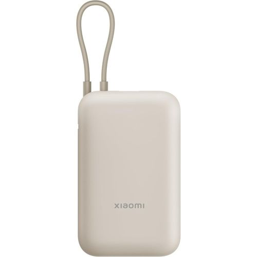 POWERBANK XIAOMI POWER BANK 10000MAH (INTEGRATED CABLE) TAN GL - Imagen 2