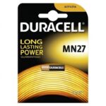 Pila A27 Duracell MN27/ 12V/ Alcalinas 5000394023352 MN27 DRC-PILA MN27