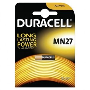 Pila A27 Duracell MN27/ 12V/ Alcalinas 5000394023352 MN27 DRC-PILA MN27