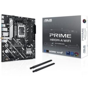 Placa Base Asus Prime H810M-A WIFI Socket 1851/ DDR5/ PCIe 4.0/ Micro ATX 4711387842522 90MB1KJ0-M0EAY0 ASU-PB PRIME H810M-A WIFI