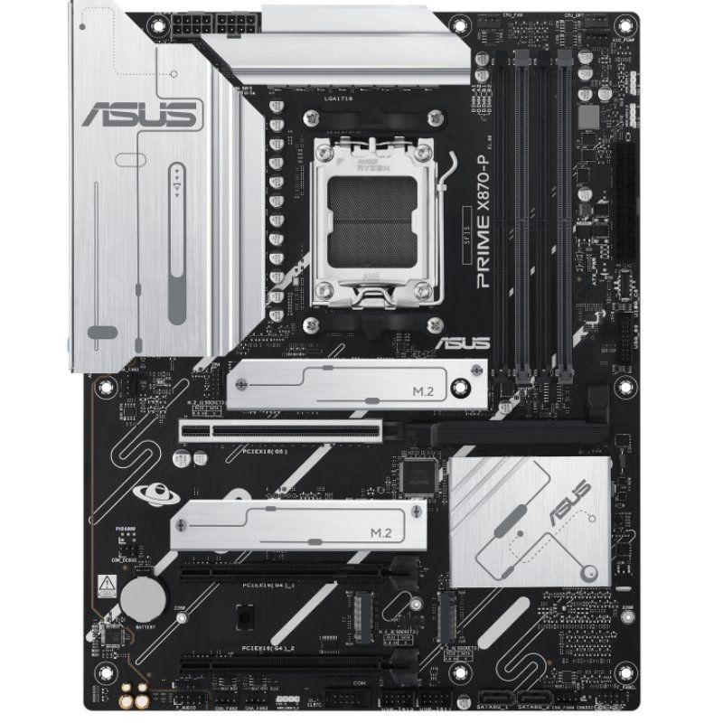 Placa Base Asus Prime X870-P/ Socket AM5/ DDR5/ PCIe 5.0 - Imagen 2