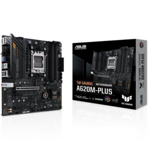 Placa Base Asus TUF GAMING A620M-PLUS Socket AM5/ DDR5/ PCIe 4.0/ Micro ATX 4711387164303 90MB1EZ0-M0EAY0 ASU-PB TUF GAM A620M-PLUS