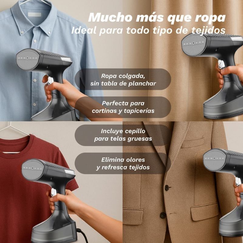 Plancha Vertical Grunkel PV-1600GSO/ 1600W/ Depósito 310ml - Imagen 3