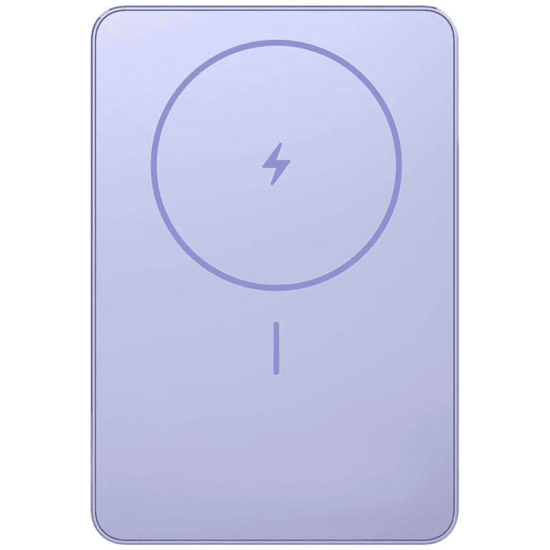 Powerbank 5000mAh Xiaomi Super Slim Magnetic Power Bank 5000/ Wireless/ Púrpura/ Incluye Cable USB Tipo-C 6932554473853 XIA-BAT SP SL MAG PB 5000PUR