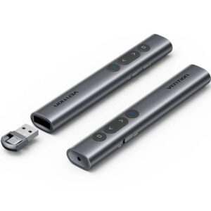 Presentador Inalámbrico Vention KQIH0/ 2.4GHz/ Gris 6922794790179 KQIH0 VEN-PRESENTER KQIH0