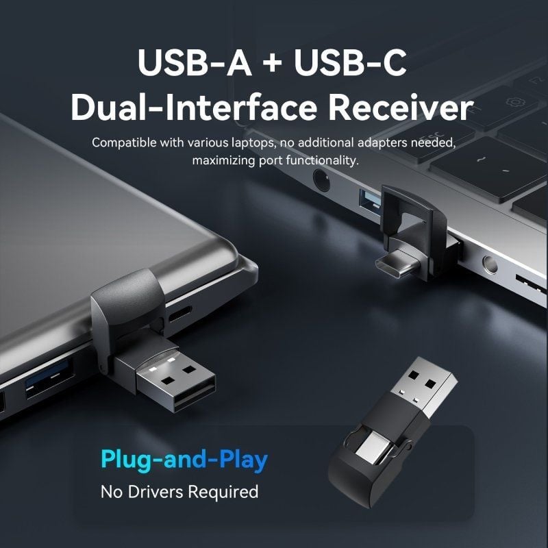 Presentador Inalámbrico Vention KQPB0/ 2.4GHz/ Negro - Imagen 3