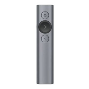 Presentador Inalámbrico por Bluetooth Logitech Spotlight Presentation Remote/ 2.4GHz/ Gris Pizarra 5099206070011 910-004861 LOG-PRESENTER SPOTL PR GY