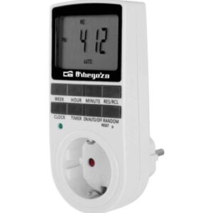 Programador de Enchufe Orbegozo PG 25/ Potencia Máxima 3680W 8435568400863 17553 OR ORB-PROG PG 25