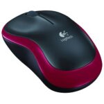 RATON LOGITECH M185 INALAMBRICO NEGRO/ROJO 5099206028845 P/N: 910-002237 | Ref. Artículo: LRM185R