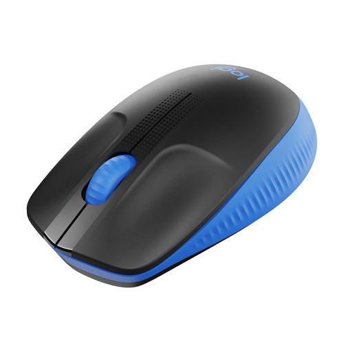 RATON LOGITECH M190 INALAMBRICO NEGRO/AZUL - Imagen 3
