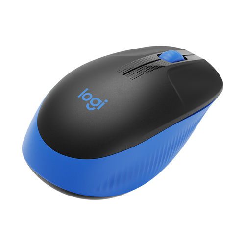 RATON LOGITECH M190 INALAMBRICO NEGRO/AZUL - Imagen 4