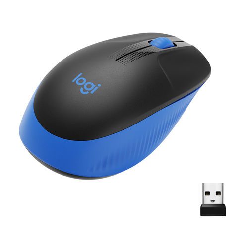 RATON LOGITECH M190 INALAMBRICO NEGRO/AZUL - Imagen 6