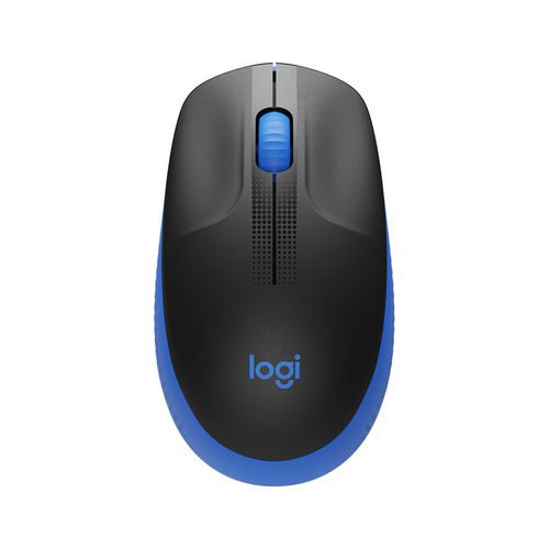 RATON LOGITECH M190 INALAMBRICO NEGRO/AZUL 50992060918416 P/N: 910-005907 | Ref. Artículo: 910-005907